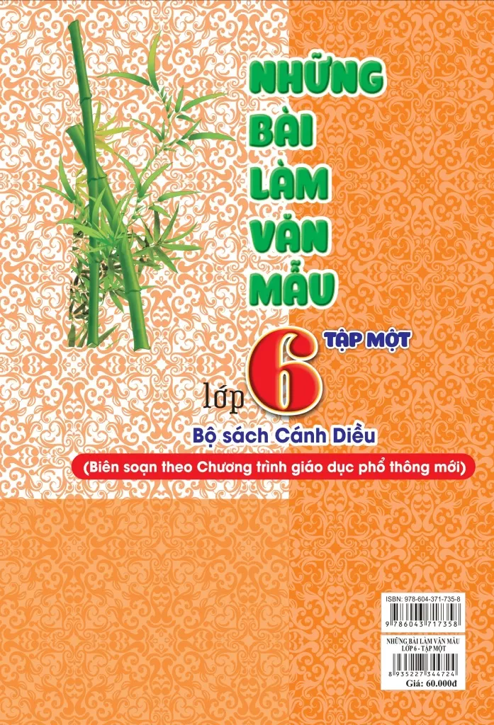 NHỮNG BÀI LÀM VĂN MẪU LỚP 6 - TẬP 1 (Bám sát SGK Cánh diều)